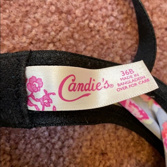 NWOT Candies razor backed & Lacy Flowered bras. - Picture 8 of 8
